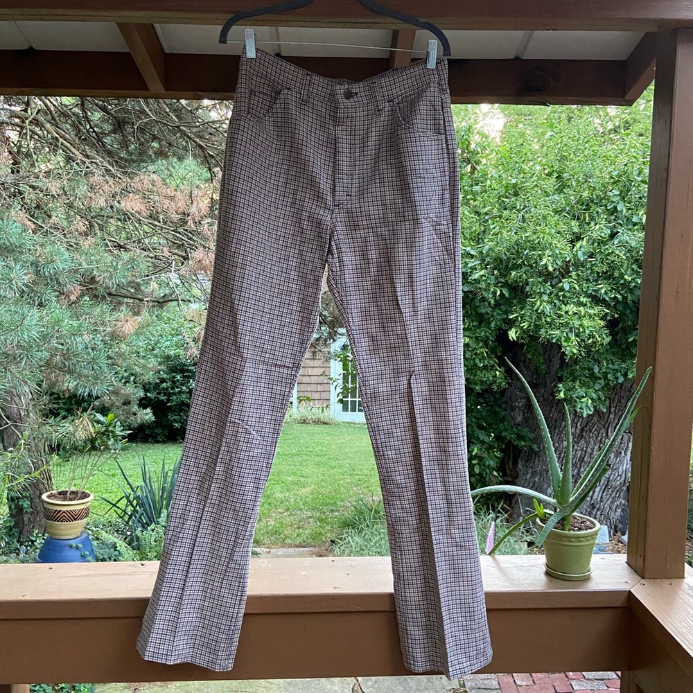 Vintage MiUSA Lee Houndstooth Pants 34x34